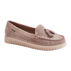 Step in style Mocasini Model Tinami HH503-8 Bej - Pas in stil