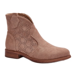 Step in style Cizme Model S.Barski HY66-151 Bej - Pas in stil Step in style Cizme Model S.Barski HY66-151 Bej - Pas in stil