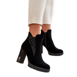 Step in style Cizme Model Verissae NS329P Negru - Pas in stil