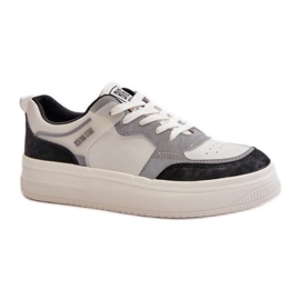 Step in style Pantofi sport Model Big Star OO274028 Alb/Gri - Pas în stil Step in style Pantofi sport Model Big Star OO274028 Alb/Gri - Pas în stil