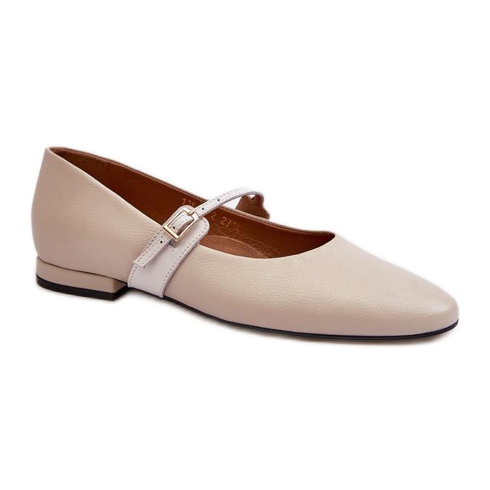 Step in style Balerini Model Laura Messi 2774/254-109 Bej - Pas in stil