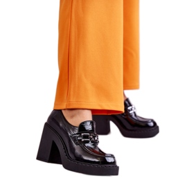 Step in style Pantofi Model Jaime 20116 Black Lakier - Pas in stil negru