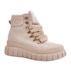 Step in style Cizme Model Alcyhen 24BT26-7929 Bej - Pas în stil Step in style Cizme Model Alcyhen 24BT26-7929 Bej - Pas în stil