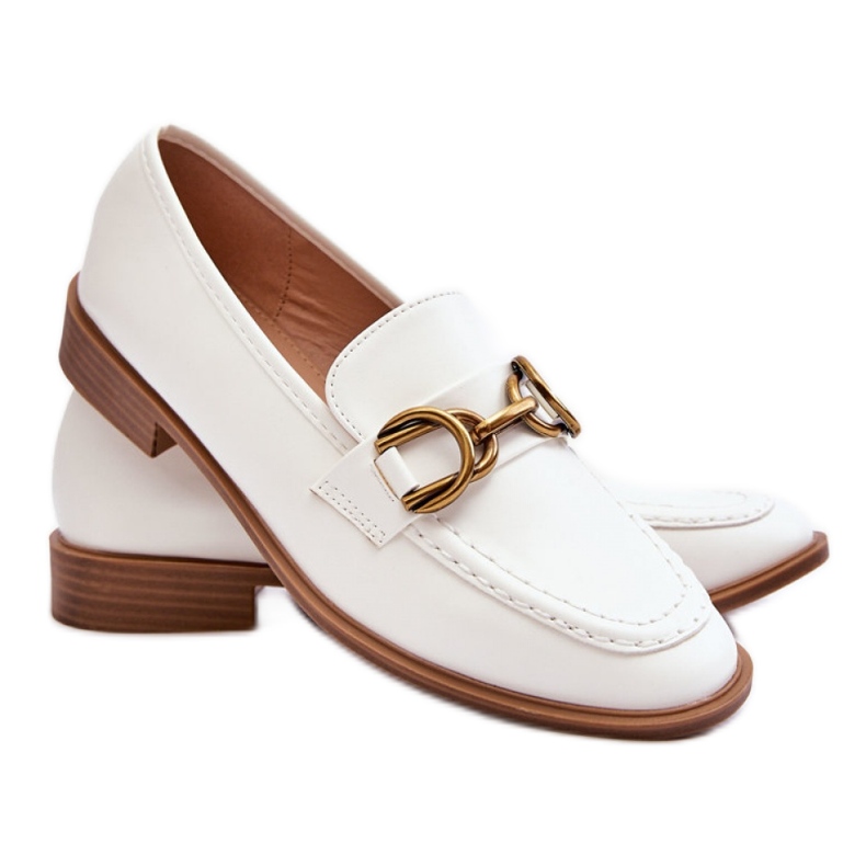 Step in style Mocasini Model Lorien 2623-2 Alb - Pas in stil