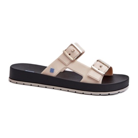 Step in style Sandale Flip-flops Model Zaxy LL285072 Bej deschis - Pas în stil Step in style Sandale Flip-flops Model Zaxy LL285072 Bej deschis - Pas în stil