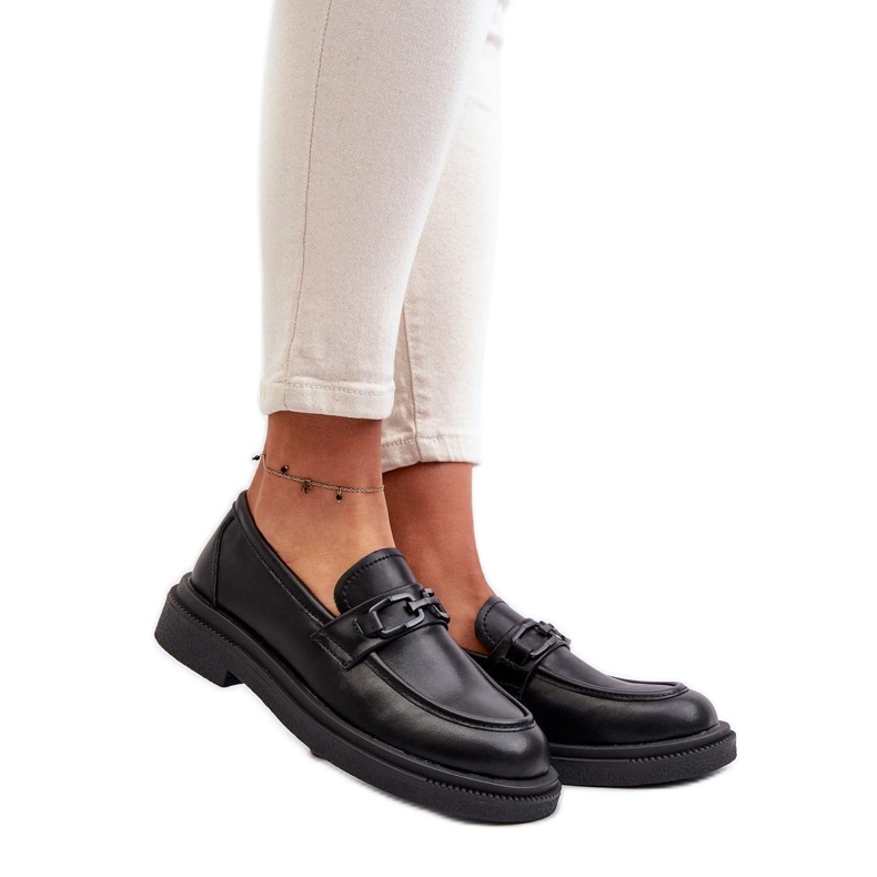 Step in style Mocasini Model Keelana 24PB18-6885 Piele Neagra - Pas in stil negru