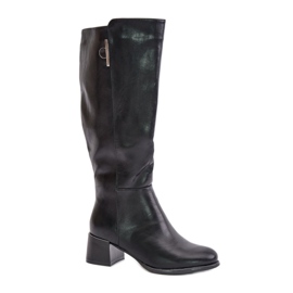 Step in style Cizme Model Izanae RMR2481-3 Piele Neagra - Pas in stil negru