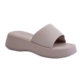 Step in style Sandal Flip-flops Model Vimarils 695-01 Gri - Pas în stil