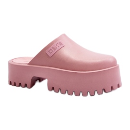 Step in style Sandale Flip-flops Model Big Star NN274020 Roz - Pas în stil Step in style Sandale Flip-flops Model Big Star NN274020 Roz - Pas în stil