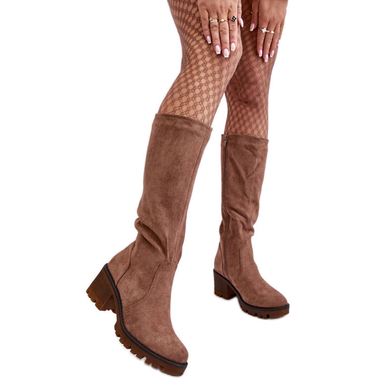 Step in style Cizme Model Beveta D8130 Maro - Pas in stil Step in style Cizme Model Beveta D8130 Maro - Pas in stil