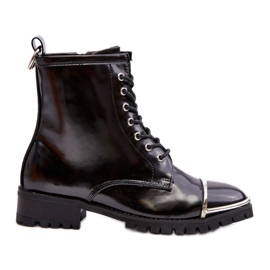 Step in style Cizme Model Lu Boo XW37343 Piele Neagra - Pas in stil negru