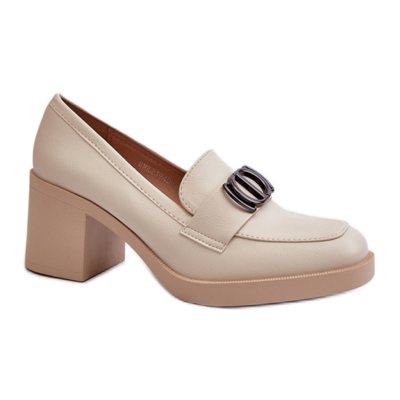 Step in style Pantofi Model Nedarea RMR2394D-4 Bej - Pas in stil