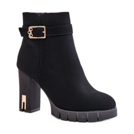 Step in style Cizme Model Taitra HB-258 Black - Pas in stil negru