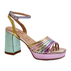 Step in style Sandale Model Da CR920 Multicolor Violet - Pas in stil