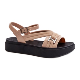Step in style Sandale Model Zaxy LL285063 Bej - Pas în stil Step in style Sandale Model Zaxy LL285063 Bej - Pas în stil