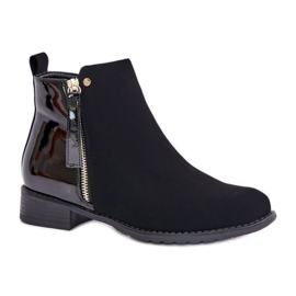 Step in style Cizme Model Zinariella LH131 Negru - Pas in stil