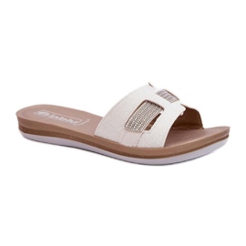 Step in style Sandale Flip-flops Model Inblu BA000050 Alb - Pas în stil