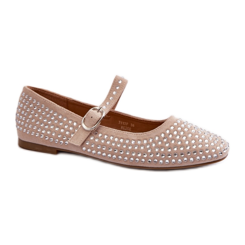Step in style Balerini Model Tinara T613P Bej - Pas in stil