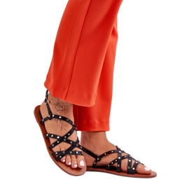 Step in style Sandale Model Alemona THS-88 Black - Pas in stil negru Step in style Sandale Model Alemona THS-88 Black - Pas in stil negru