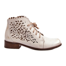 Step in style Cizme Model Zazoo 2871/004 Aur - Pas in stil galben