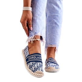 Step in style Espadrile Model Warm Time NB358P Albastru - Pas in stil