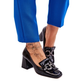 Step in style Pompe Model Mercy MR-7316 Black - Pas în stil negru