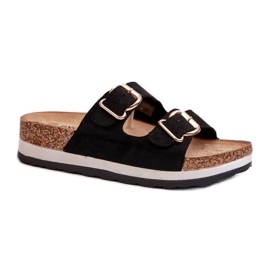Step in style Sandale Flip-flops Model Ursila 24DZ21-7225 Negru - Pas in stil Step in style Sandale Flip-flops Model Ursila 24DZ21-7225 Negru - Pas in stil