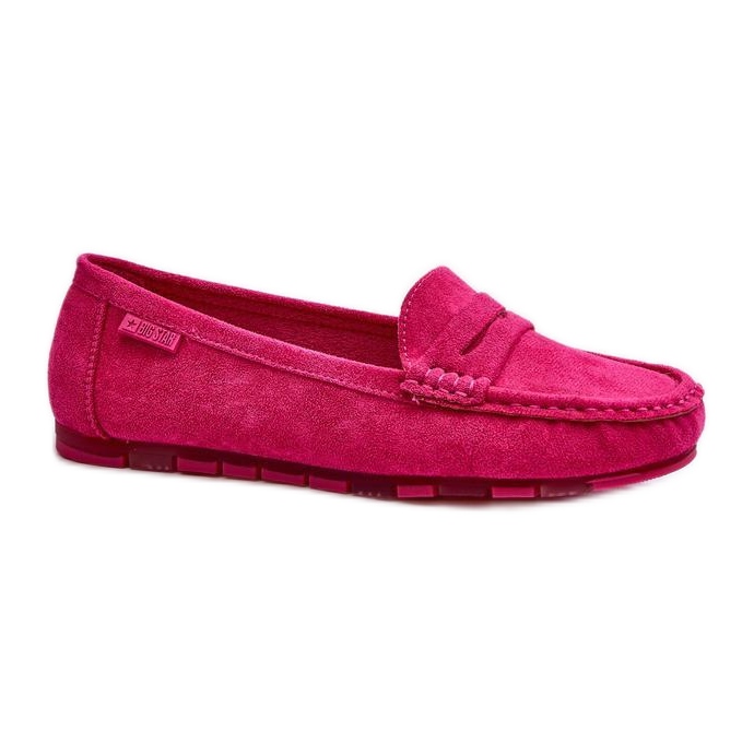 Step in style Mocasini Model Big Star NN274934 Sistem Memory Foam Fuchsia - Pas in stil roz