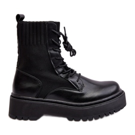 Step in style Muncitori Model Dedinva M569-1 Black - Pas în stil negru