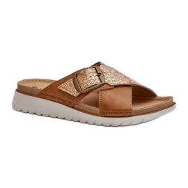Step in style Sandale Flip-flops Model Inblu CN000032 Camel - Pas în stil maro Step in style Sandale Flip-flops Model Inblu CN000032 Camel - Pas în stil maro