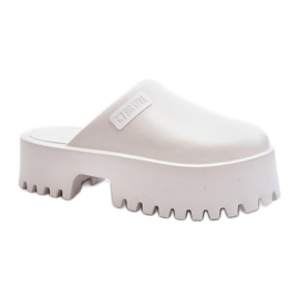 Step in style Sandale Flip-flops Model Big Star NN274015 Alb - Pas în stil