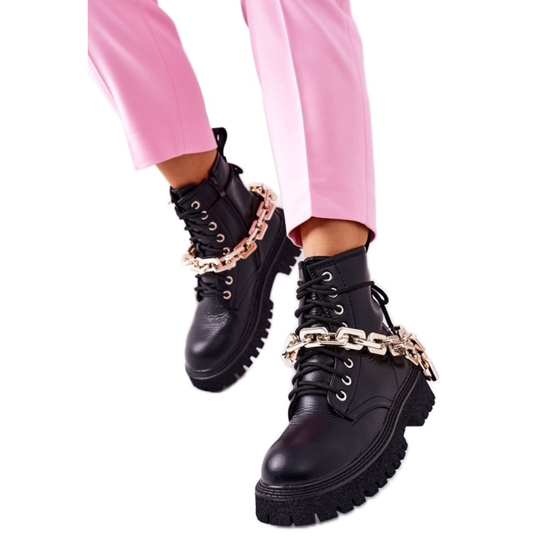 Step in style Cizme Model Grail 8533 Black - Pas in stil negru