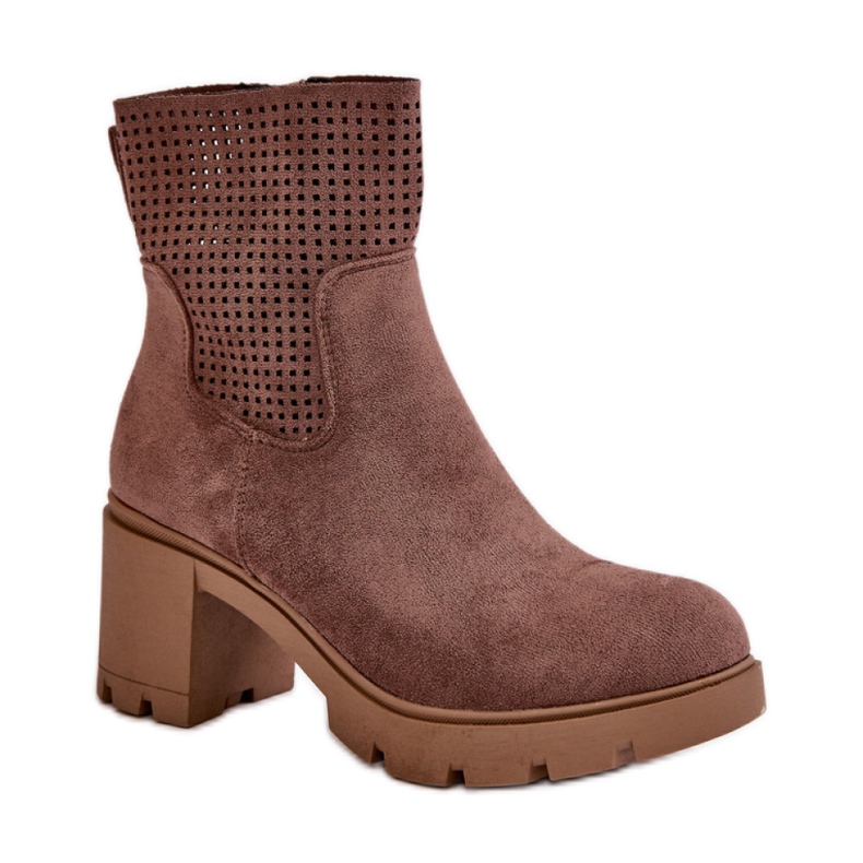 Step in style Cizme Model Rashmi RMR23108A-18 Maro - Pas in stil