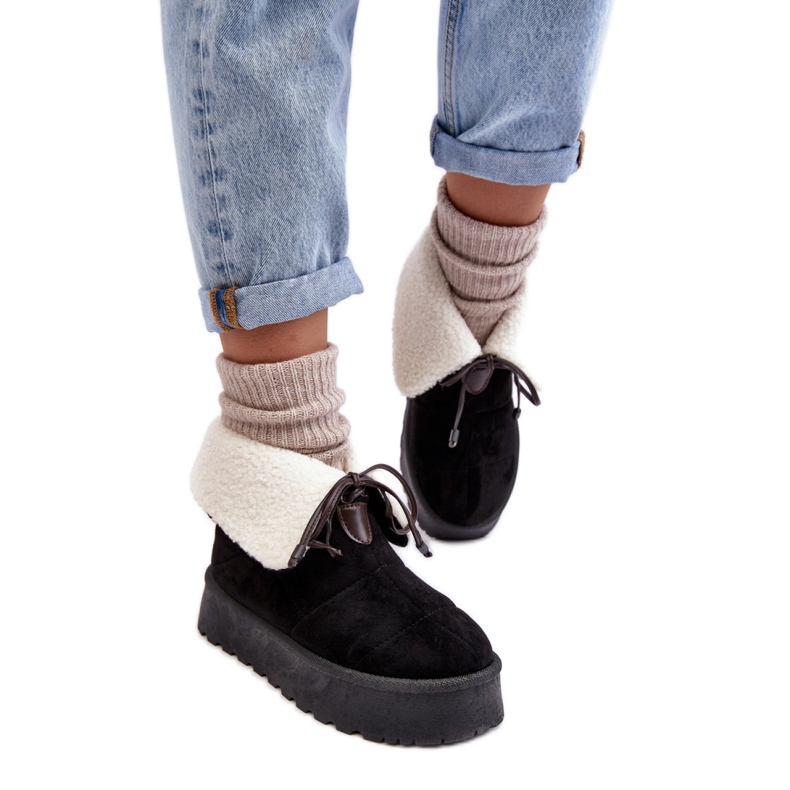 Step in style Cizme de zapada Model Olimuka VL212P Black - Pas in stil negru