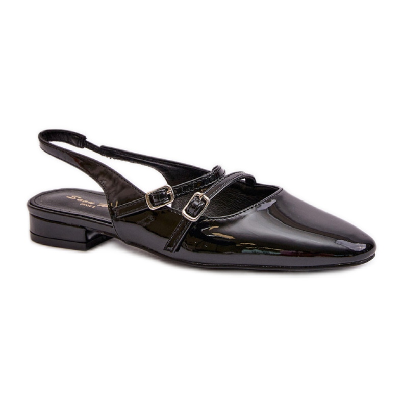 Step in style Balerini Model Bialettia YK-05 Negru - Pas in stil