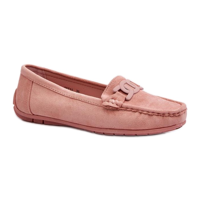 Step in style Mocasini Model Rabell DF711 Roz deschis - Pas in stil