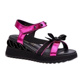 Step in style Sandale Model Da CR956 Fuchsia - Pas în stil roz