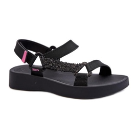 Step in style Sandale Model Zaxy LL285062 Negru - Pas în stil