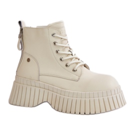 Step in style Trappers Model Goe OO2N4127Bej deschis - Pas în stil