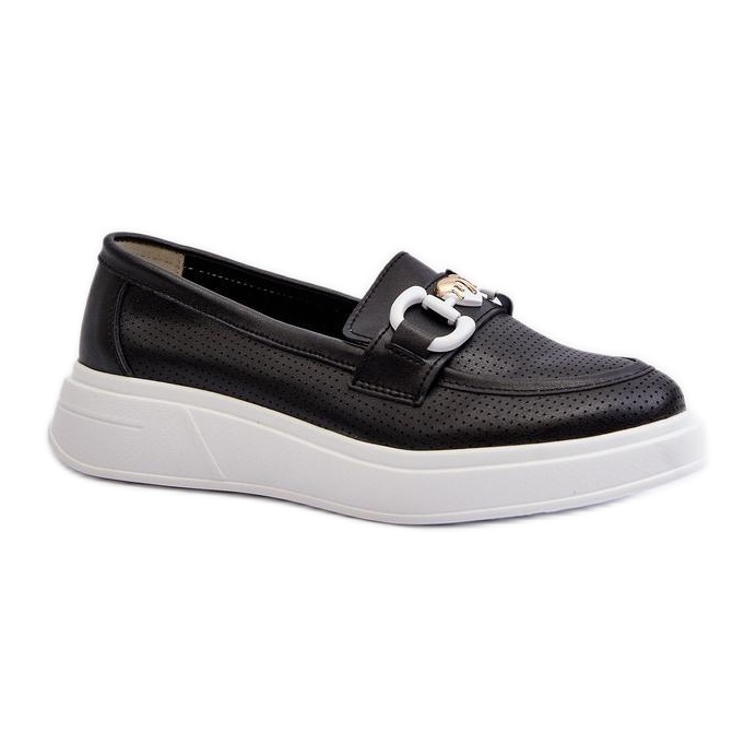 Step in style Mocasini Model S.Barski LR720 Black - Pas in stil negru