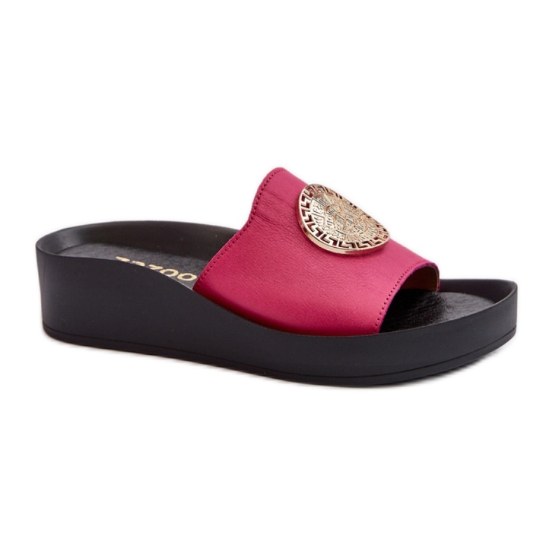 Step in style Sandale Flip-flops Model Zazoo 2920 Fuchsia - Pas în stil roz