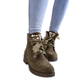 Step in style Cizme Model Raiso CLS-206 Verde - Pas in stil