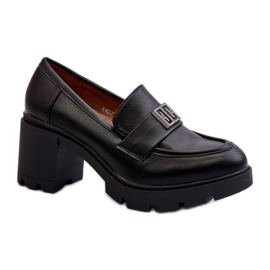 Step in style Pantofi Model Ranunca RMR23108-2 Negri - Pas in stil negru