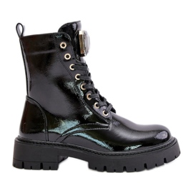Step in style Muncitori Model Depisa 5807-1 Black - Pas în stil negru