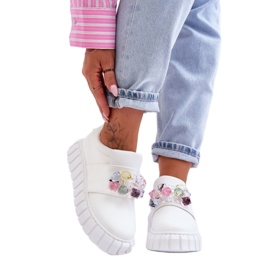 Step in style Pantofi sport Model Desire NB615 White - Pas in stil alb