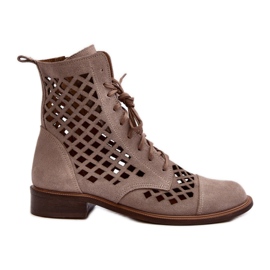 Step in style Cizme Model Zazoo 2695/024 Bej - Pas in stil