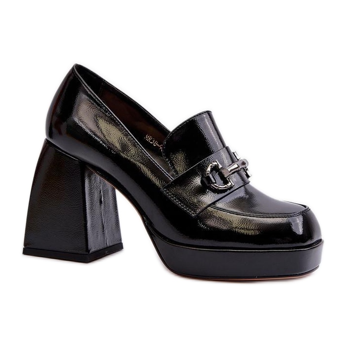 Step in style Pantofi Model Da MR38-906 Negri - Pas în stil negru