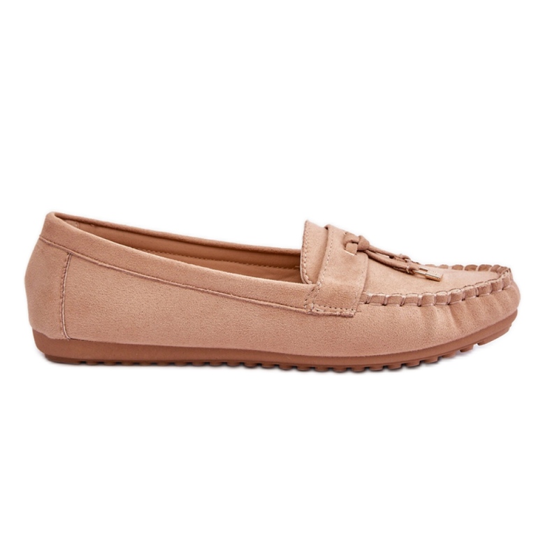 Step in style Mocasini Model Good Time ZA28P Bej Inchis - Pas in stil