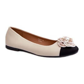 Step in style Balerini Model Divinella T601P Bej - Pas in stil
