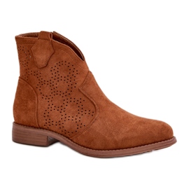 Step in style Cizme Model S.Barski HY42-151 Camel - Pas in stil maro